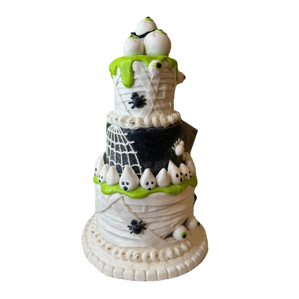 NEW GHOULISH Halloween Cake -‎ LED 12